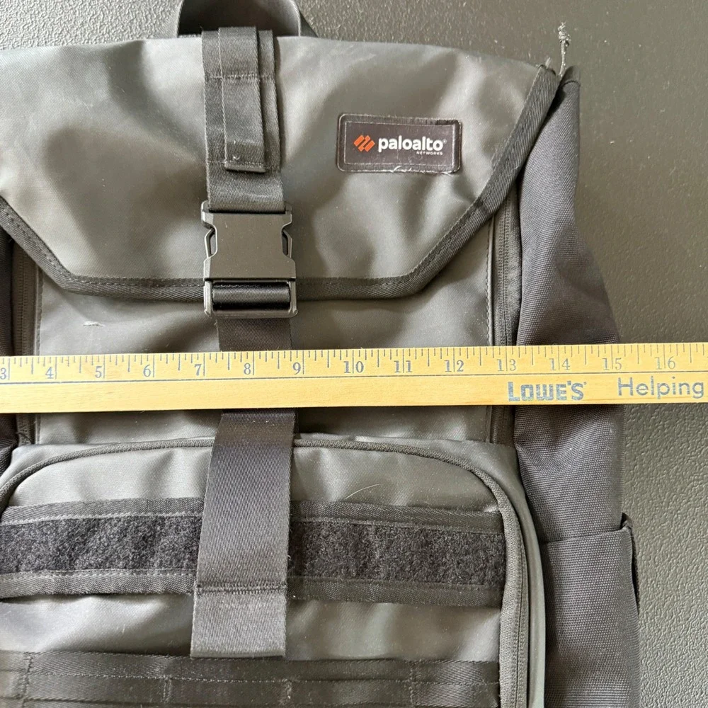 Timbuk2 Spire Backpack Black Palo Alto Networks Padded Laptop Bag